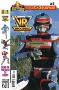 Cover: VR Troopers/Power Rangers Flipbook Facsimile Edition #2 - Boom Entertainment