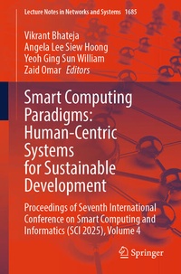 Enlarge image Cover: Smart Computing Paradigms: Human-Centric Systems for Sustainable Development - Springer