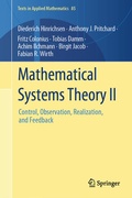Cover: Mathematical Systems Theory II - Springer