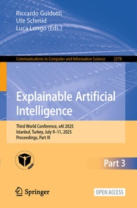 Enlarge image Cover: Explainable Artificial Intelligence - Springer
