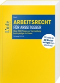 Cover: Arbeitsrecht f&uuml;r Arbeitgeber - Linde