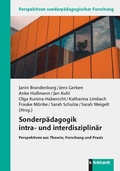 Cover: Sonderp&auml;dagogik intra- und interdisziplin&auml;r - Verlag Julius Klinkhardt