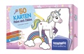 Cover: 50 Karten Malen nach Zahlen - Regenbogenwelt - Circon Verlag GmbH