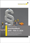 Bild: Praxishandbuch StVO - RSA 21 Ausgabe 2026 - Deichmann + Fuchs