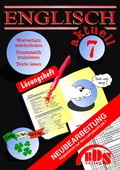 Cover: Englisch 7 aktuell Textverst&auml;ndnis L&ouml;sung - BDS-Verlag