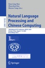Cover: Natural Language Processing and Chinese Computing - Springer