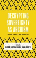Cover: Decrypting Sovereignty as Archism - Rowman & Littlefield