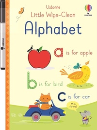 Enlarge image Cover: Little Wipe-Clean Alphabet - Usborne Publishing Ltd