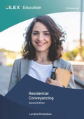 Cover: Residential Conveyancing - CILEX Education