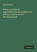 Cover: Bruenne und Helm im angelsaechsischen Beowulfliede - Antigonos Verlag
