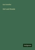 Cover: Zeit und Stunde - Antigonos Verlag