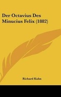 Cover: Der Octavius Des Minucius Felix (1882) - Kessinger Publishing