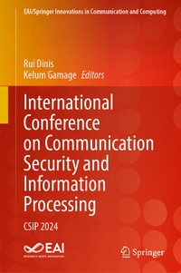 Abbildung von: International Conference on Communication Security and Information Processing - Springer
