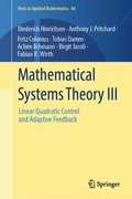 Cover: Mathematical Systems Theory III - Springer