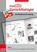 Cover: miniL&Uuml;K-Sprachtherapie - Hirnfunktionstraining - SCHUBI Lernmedien - eine Marke der Westermann Schweiz AG