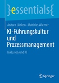 Cover: KI-F&uuml;hrungskultur und Prozessmanagement - Springer