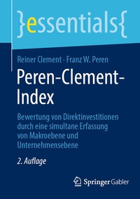 Enlarge image Cover: Peren-Clement-Index - Springer Gabler