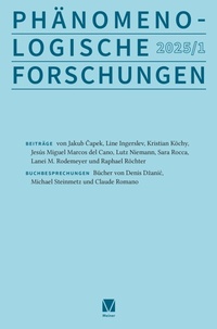 Abbildung von: Phänomenologische Forschungen 2025-1 - Meiner