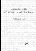 Cover: Literaturlinguistik: Streifz&uuml;ge durch die Amerikas - Logos Berlin