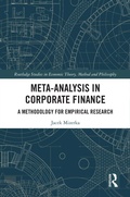 Cover: Meta-Analysis in Corporate Finance - Routledge