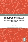 Cover: Critolaus of Phaselis - Routledge