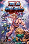 Cover: Masters of the Universe/Teenage Mutant Ninja Turtles: Turtles of Grayskull - Dark Horse Books