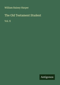 Enlarge image Cover: The Old Testament Student - Antigonos Verlag
