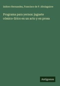 Cover: Programa para yernos - Antigonos Verlag
