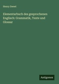 Cover: Elementarbuch des gesprochenen Englisch - Antigonos Verlag