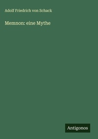 Enlarge image Cover: Memnon - Antigonos Verlag