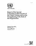 Cover: Report of the Special Committee on the Charter of the United Nations and on the Strengthening of the Role of the Organization 2020 - United Nations