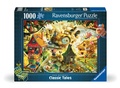 Cover: Erwachsenenpuzzle 1000 Teile - Dean MacAdam: Aufgepasst, kleine Schweinchen! - Ravensburger