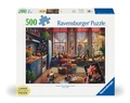 Cover: Erwachsenenpuzzle 500 Large Pieces - Gem&uuml;tliches Boho-Studio - Ravensburger