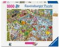 Cover: Erwachsenenpuzzle 1000 Teile - Ray Nicholson - Der Pool - Ravensburger