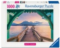 Cover: Erwachsenenpuzzle 1000 Teile - Romantischer Steg am Lac d'Annecy - Ravensburger