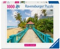 Cover: Erwachsenenpuzzle 1000 Teile - Farbenfrohe Br&uuml;cke in Malaysia - Ravensburger