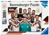 Bild vergrößern Bild: Kinderpuzzle 300 XXL Teile - DFB - Die Mannschaft - DFB Nationalmannschaft Fußball-WM 2026 - Ravensburger