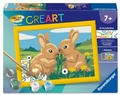 Bild: CreArt, Malen nach Zahlen Kinder - Hasenfreunde - Ravensburger