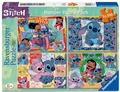 Cover: Kinderpuzzle 4x100 Teile - Disney Stitch - Aloha! - Ravensburger