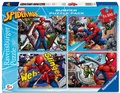 Cover: Kinderpuzzle 4x100 Teile - Spider-Man - Rettung in der Not - Ravensburger