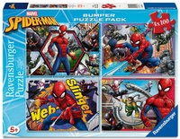 Enlarge image Cover: Kinderpuzzle 4x100 Teile - Spider-Man - Rettung in der Not - Ravensburger