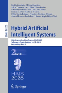 Enlarge image Cover: Hybrid Artificial Intelligent Systems - Springer