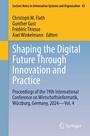Cover: Shaping the Digital Future Through Innovation and Practice - Springer
