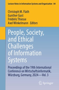 Enlarge image Cover: People, Society, and Ethical Challenges of Information Systems - Springer