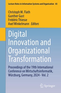 Enlarge image Cover: Digital Innovation and Organizational Transformation - Springer