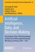 Cover: Artificial Intelligence, Data, and Decision-Making - Springer
