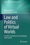 Cover: Law and Politics of Virtual Worlds - Springer
