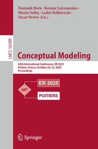 Enlarge image Cover: Conceptual Modeling - Springer