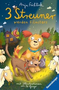 Enlarge image Cover: 3 Streuner werden Filmstars - Ravensburger