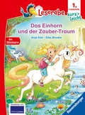 Cover: Leserabe 1. Lesestufe Kurz und leicht - Das Einhorn und der Zauber-Traum - Ravensburger